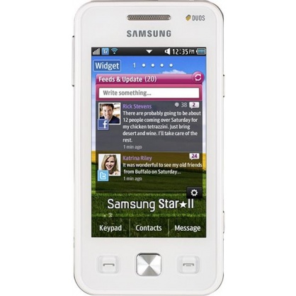 Samsung GT-C6712 Star II DUOS White фото 1